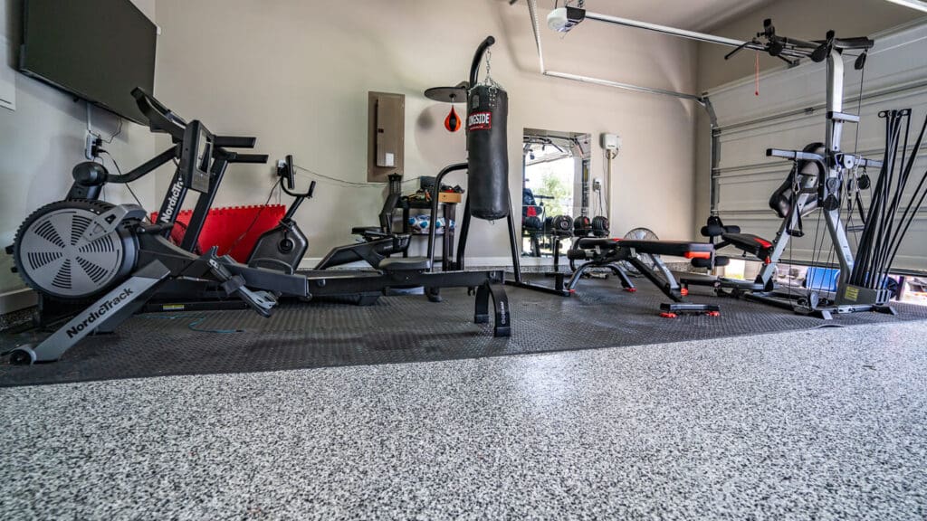Covert your garage to gym