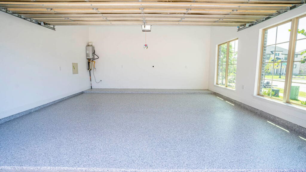After Polyaspartic Coating - Garage Floor Coating the Woodlands Tx 2 - Garage Floor Coating the Woodlands Tx 2